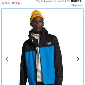 North face windbreaker jacket